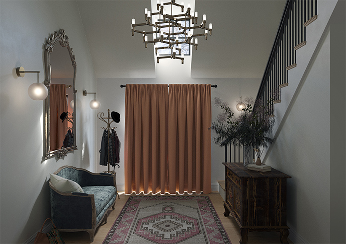 Stamford, Cinnamon - Made to Measure Curtains - Image 7